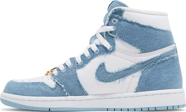 NIKE x AIR JORDAN - Nike Air Jordan 1 High OG Denim Sneakers (Women)