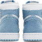 NIKE x AIR JORDAN - Nike Air Jordan 1 High OG Denim Sneakers (Women)