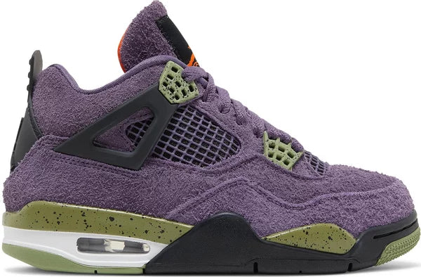 NIKE x AIR JORDAN - Nike Air Jordan 4 Retro Canyon Purple Sneakers (Women)