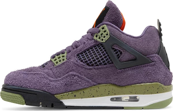 NIKE x AIR JORDAN - Nike Air Jordan 4 Retro Canyon Purple Sneakers (Women)