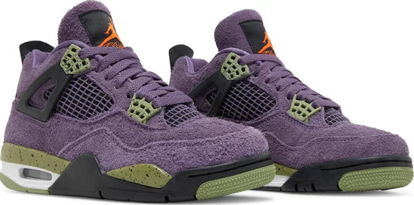 NIKE x AIR JORDAN - Nike Air Jordan 4 Retro Canyon Purple Sneakers (Women)