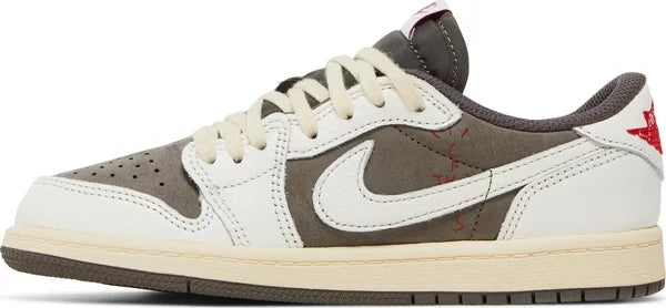 AIR JORDAN x TRAVIS SCOTT - Nike Air Jordan 1 Retro Low OG SP Reverse Mocha x Travis Scott Sneakers (Kids - PS)