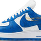 NIKE x LOUIS VUITTON - Nike Air Force 1 Low White Team Royal By Virgil Abloh x Louis Vuitton Sneakers