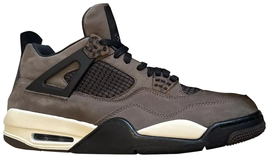 AIR JORDAN x TRAVIS SCOTT - Nike Air Jordan 4 Retro Dark Mocha x Travis Scott Sneakers (Copie)