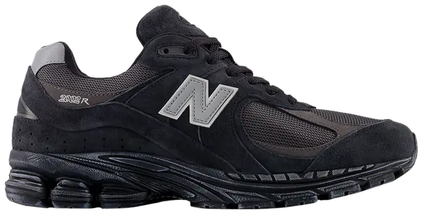 NEW BALANCE - New Balance 2002R Vintage Black Grey Sneakers