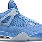 NIKE x AIR JORDAN - Nike Air Jordan 4 Retro UNC PE Sneakers