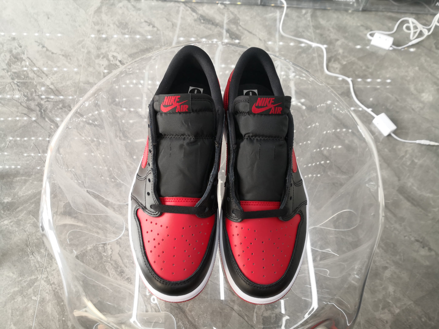 NIKE x AIR JORDAN - Nike Air Jordan 1 Low OG Bred Sneakers (2015)