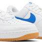 NIKE - Nike Air Force 1 '07 Low Retro Color Of the Month Royal Blue Gum Sneakers