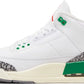 NIKE x AIR JORDAN - Nike Air Jordan 3 Retro Lucky Green Sneakers (Women)