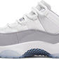 NIKE x AIR JORDAN - Nike Air Jordan 11 Retro Low Cement Grey Sneakers