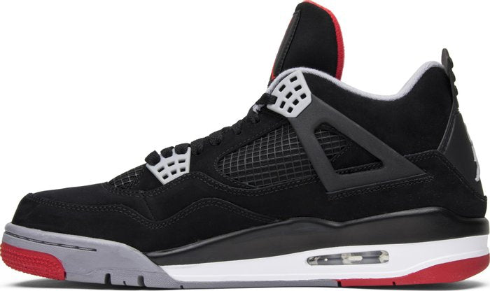 NIKE x AIR JORDAN - Nike Air Jordan 4 Retro Bred Sneakers (2012)