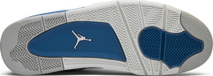 NIKE x AIR JORDAN - Nike Air Jordan 4 Retro Military Blue Sneakers (2012 - Nike Air Version)