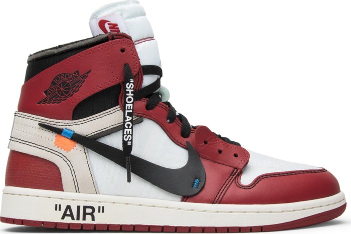 AIR JORDAN x OFF-WHITE - Nike Air Jordan 1 Retro High OG Chicago "The Ten" x Off-White Sneakers