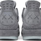 NIKE x AIR JORDAN - Nike Air Jordan 4 Retro Cool Grey x KAWS Sneakers