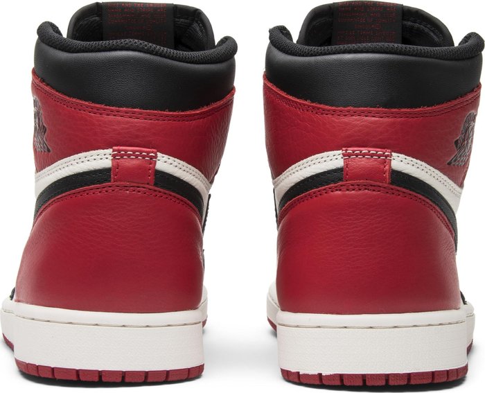 NIKE x AIR JORDAN - Nike Air Jordan 1 Retro High OG Bred Toe Sneakers