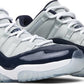 NIKE x AIR JORDAN - Nike Air Jordan 11 Retro Low Georgetown Sneakers