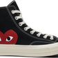 Converse x CDG PLAY - Converse Chuck Taylor All-Star 70 Hi Black x COMME des GARCON x PLAY Sneakers