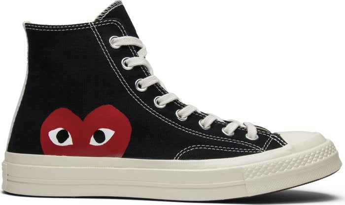 Converse x CDG PLAY - Converse Chuck Taylor All-Star 70 Hi Black x COMME des GARCON x PLAY Sneakers