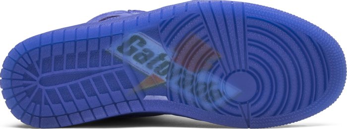 NIKE x AIR JORDAN - Nike Air Jordan 1 Retro High OG Gatorade Rush Violet Sneakers