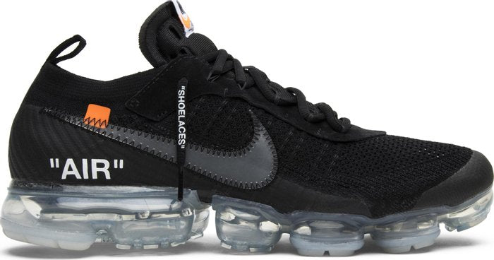 NIKE x OFF-WHITE - Nike Air VaporMax Flyknit Part 2 Black x Off-White Sneakers