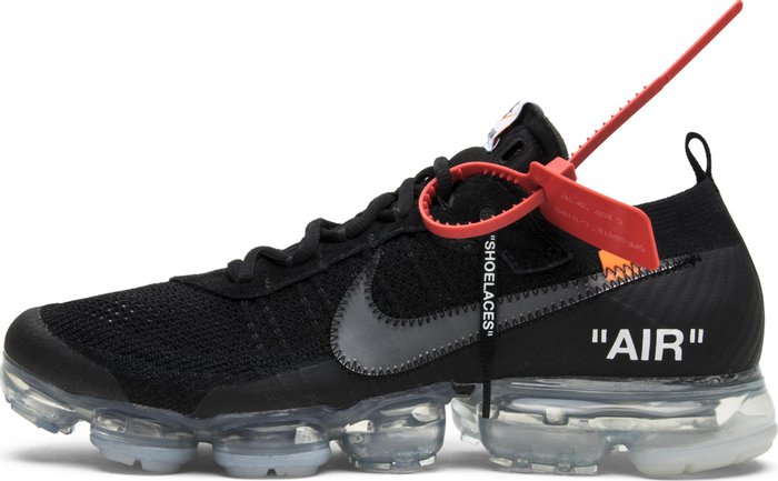 NIKE x OFF-WHITE - Nike Air VaporMax Flyknit Part 2 Black x Off-White Sneakers