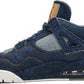 NIKE x AIR JORDAN - Nike Air Jordan 4 Retro Denim x Levi's Sneakers (Blank Tag)