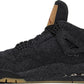 NIKE x AIR JORDAN - Nike Air Jordan 4 Retro Black Denim x Levi's Sneakers (Blank Tag)