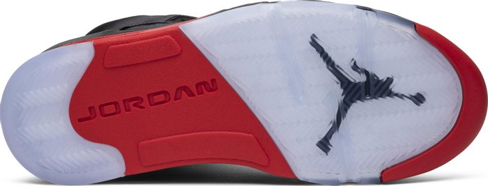 NIKE x AIR JORDAN - Nike Air Jordan 5 Retro Satin Bred Sneakers