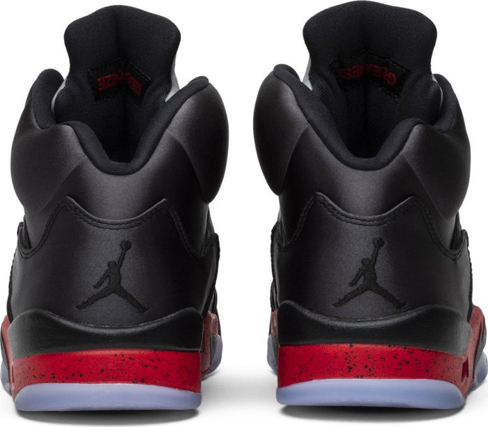 NIKE x AIR JORDAN - Nike Air Jordan 5 Retro Satin Bred Sneakers