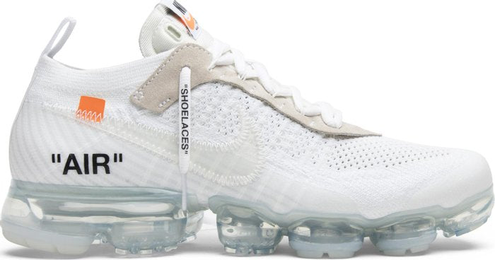 NIKE x OFF-WHITE - Nike Air VaporMax Flyknit Part 2 White x Off-White Sneakers