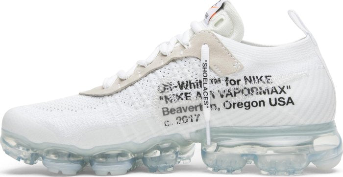 NIKE x OFF-WHITE - Nike Air VaporMax Flyknit Part 2 White x Off-White Sneakers