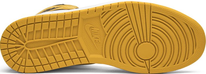 NIKE x AIR JORDAN - Nike Air Jordan 1 Retro High OG Yellow Ochre Sneakers