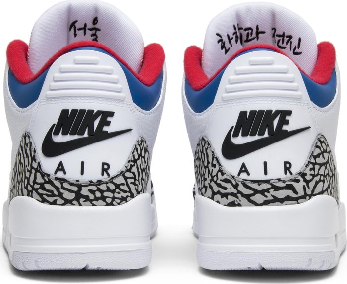 NIKE x AIR JORDAN - Nike Air Jordan 3 Retro Seoul Sneakers