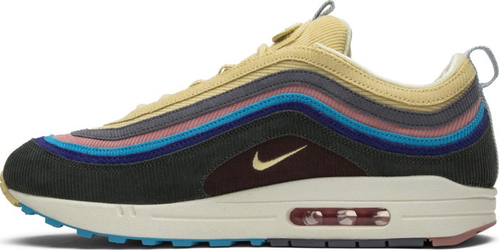 NIKE x SEAN WOTHERSPOON - Nike Air Max 1/97 x Sean Wotherspoon Sneakers (Extra Lace Set Only)