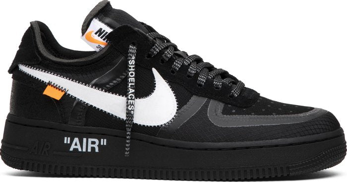 NIKE x OFF-WHITE - Nike Air Force 1 Low Black x Off-White Sneakers