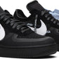 NIKE x OFF-WHITE - Nike Air Force 1 Low Black x Off-White Sneakers