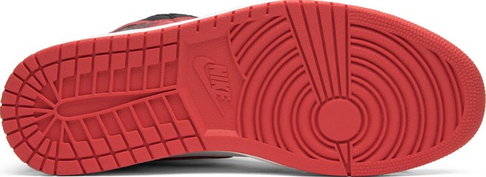 NIKE x AIR JORDAN - Nike Air Jordan 1 Retro High OG Track Red Sneakers