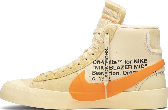 NIKE x OFF-WHITE - Nike Blazer Mid All Hallow's Eve x Off-White Sneakers