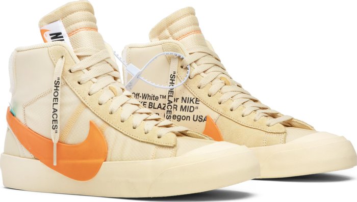 NIKE x OFF-WHITE - Nike Blazer Mid All Hallow's Eve x Off-White Sneakers