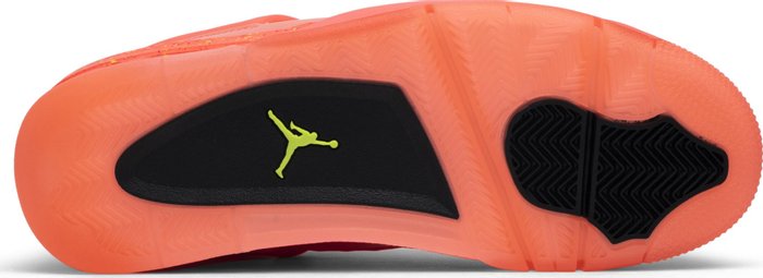 NIKE x AIR JORDAN - Nike Air Jordan 4 Retro NRG Hot Punch Sneakers (Women)