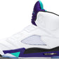 NIKE x AIR JORDAN - Nike Air Jordan 5 Retro NRG Grape Fresh Prince Sneakers