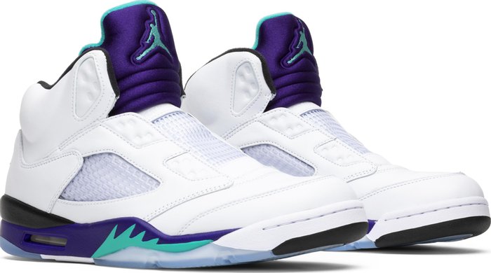 NIKE x AIR JORDAN - Nike Air Jordan 5 Retro NRG Grape Fresh Prince Sneakers