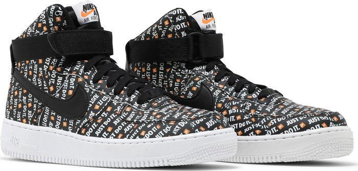 NIKE - Nike Air Force 1 High 07 LV8 Just Do It Pack Black Sneakers
