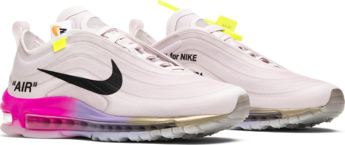 NIKE x OFF-WHITE - Nike Air Max 97 OG Queen Serena Williams Elemental Rose x Off-White Sneakers
