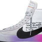 NIKE x OFF-WHITE - Nike Blazer Studio Mid Queen x Serena Williams x Off-White Sneakers