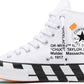 CONVERSE x OFF-WHITE - Converse Chuck Taylor All-Star 70 Hi White x OFF-WHITE Sneakers