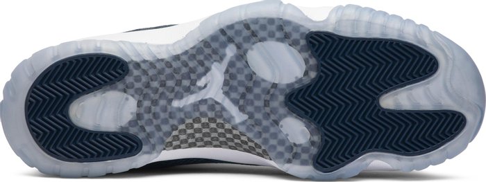 NIKE x AIR JORDAN - Nike Air Jordan 11 Retro Navy Snakeskin Sneakers