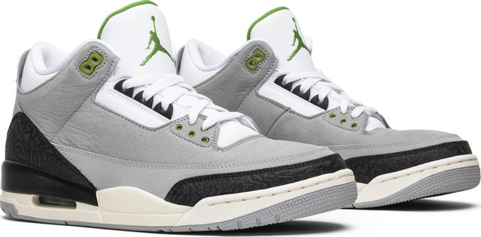 NIKE x AIR JORDAN - Nike Air Jordan 3 Retro Chlorophyll Sneakers