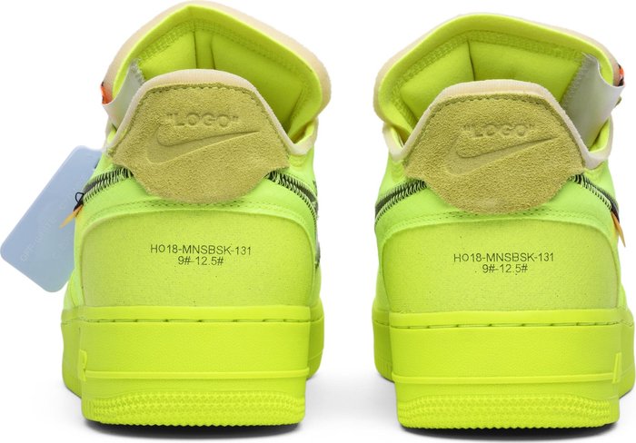 NIKE x OFF-WHITE - Nike Air Force 1 Low Volt x Off-White Sneakers