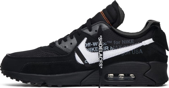 NIKE x OFF-WHITE - Nike Air Max 90 "The Ten" Black x Off-White Sneakers